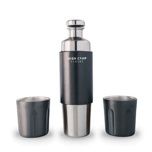 High Camp Flasks Firelight 750 Flask in Gunmetal